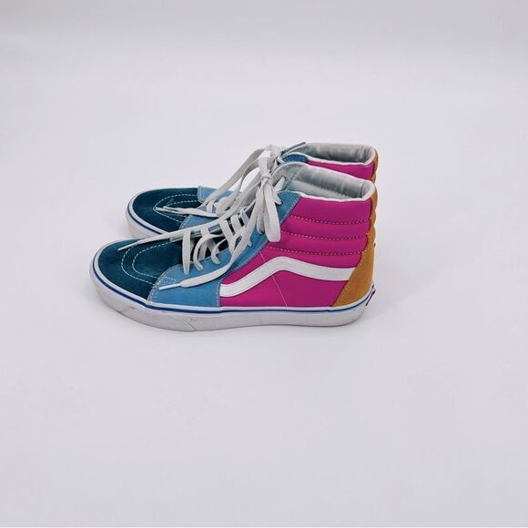 Vans Sneakers Multicolor Canvas Hi Size 10.5 - Picture 4 of 11